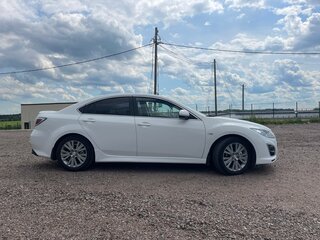 2010 Mazda 6 II (GH) Рестайлинг, белый, 805000 рублей, вид 4