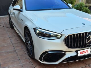 2022 Mercedes-Benz S-Класс 400 d 4MATIC VII (W223), белый, 9800000 рублей, вид 1