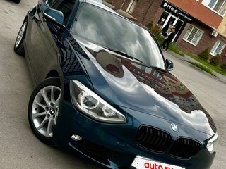 2014 BMW 1 серии 116i II (F20/F21), синий, 1250000 рублей, вид 1