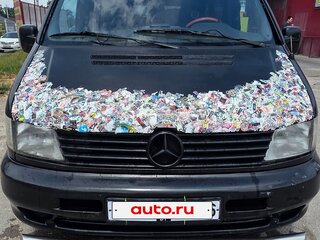 2001 Mercedes-Benz Vito 112 CDI I (W638), чёрный, 650000 рублей, вид 2