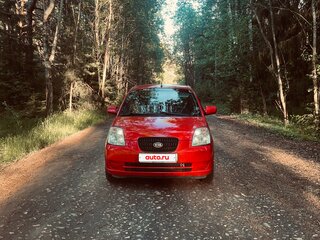 2007 Kia Picanto I Рестайлинг, красный, 400000 рублей, вид 3