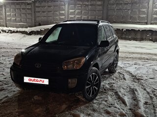 2002 Toyota RAV4 II (XA20), чёрный, 620000 рублей, вид 2