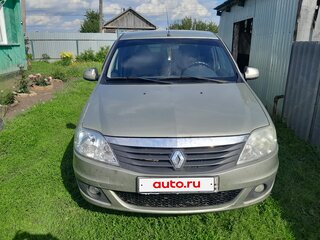 2013 Renault Logan I Рестайлинг, бежевый, 430000 рублей, вид 1