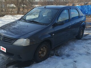 2007 Renault Logan I, серый, 245000 рублей, вид 1