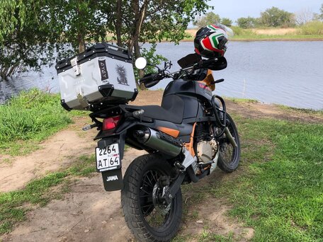 2005 Kawasaki KLE 500, жёлтый, 345000 рублей, вид 2