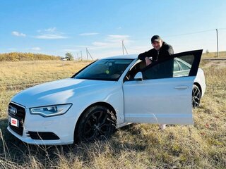 2014 Audi A6 IV (C7), белый, 1570000 рублей, вид 1