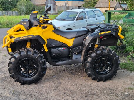 2021 BRP Can-Am Outlander X MR 1000R, жёлтый, 1600000 рублей, вид 3