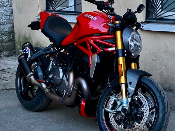 2018 Ducati Monster 1200, красный, 1500000 рублей