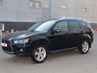 2010 Mitsubishi Outlander II Рестайлинг, чёрный, 1270000 рублей, вид 1