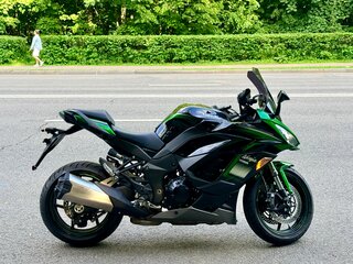 2020 Kawasaki Ninja 1000 SX, зелёный, 1159999 рублей, вид 3