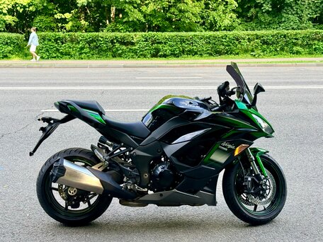 2020 Kawasaki Ninja 1000 SX, зелёный, 1159999 рублей, вид 3