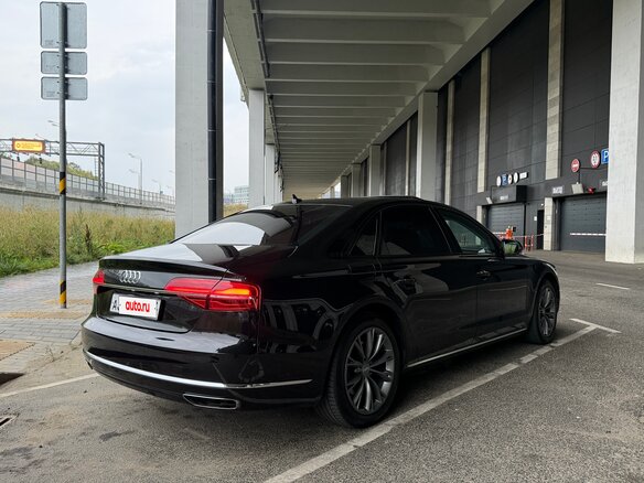 2015 Audi A8 Long III (D4) Рестайлинг, чёрный, 2380000 рублей - вид 5