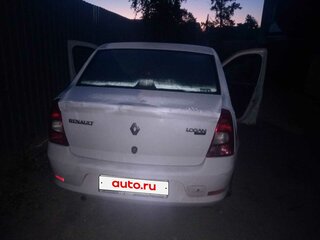 2011 Renault Logan I Рестайлинг, белый, 189999 рублей, вид 3