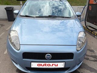 2008 Fiat Punto III Grande Punto, голубой, 455000 рублей, вид 2