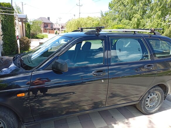 2010 Lada (ВАЗ) Priora I, чёрный, 380000 рублей - вид 5