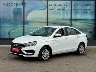 2024 Lada (ВАЗ) Vesta I Рестайлинг (NG), белый, 1377000 рублей, вид 1