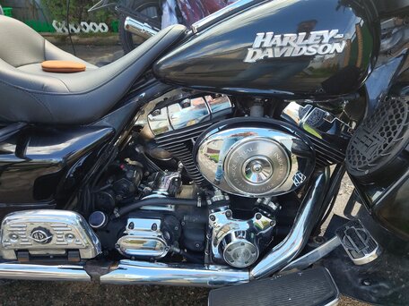 2005 Harley-Davidson Electra Glide, чёрный, 600000 рублей, вид 5