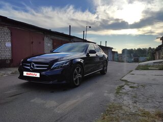 2019 Mercedes-Benz C-Класс 180 IV (W205) Рестайлинг, синий, 3050000 рублей, вид 1