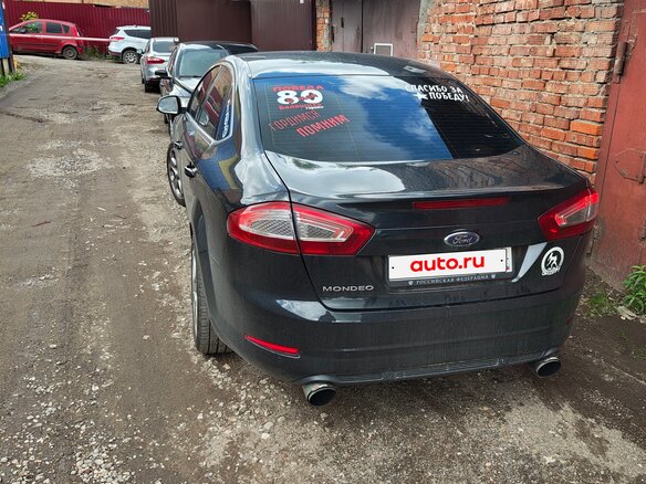 2012 Ford Mondeo IV Рестайлинг, чёрный, 820000 рублей - вид 3