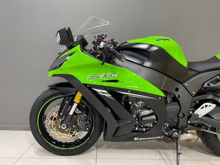 2014 Kawasaki ZX-10R Ninja, зелёный, 1100000 рублей, вид 5