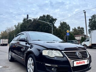 2006 Volkswagen Passat B6, чёрный, 530000 рублей, вид 3