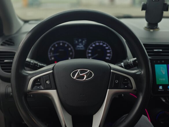 2012 Hyundai Solaris I, серый, 699000 рублей - вид 10