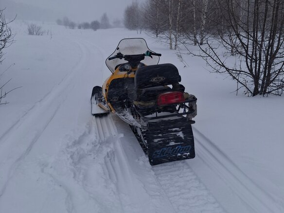 2000 BRP Ski-Doo MXZ 550, жёлтый, 300000 рублей - вид 5