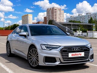 2020 Audi A6 45 TFSI V (C8), серый, 3790000 рублей, вид 3