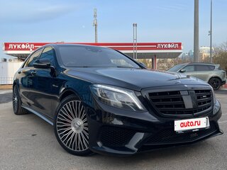 2014 Mercedes-Benz S-Класс 350 CDI BlueTEC Long 7G-TRONIC VI (W222, C217), чёрный, 2990000 рублей, вид 2