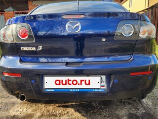 2008 Mazda 3 4-speed I (BK) Рестайлинг, синий, 760000 рублей, вид 3