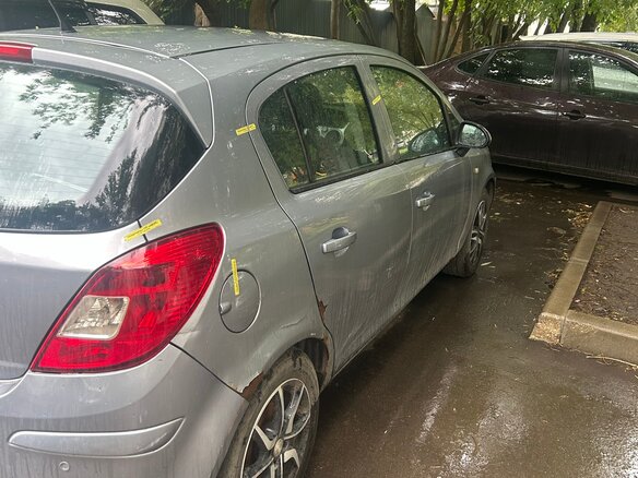 2009 Opel Corsa D, серебристый, 255000 рублей - вид 1