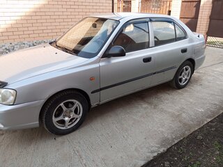 2006 Hyundai Accent ТагАЗ II, серебристый, 240000 рублей, вид 1