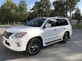 2014 Lexus LX 570 III Рестайлинг, белый, 3700000 рублей