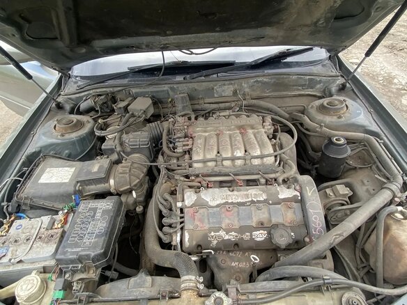 1991 Mitsubishi Sigma, серый, 150000 рублей - вид 5