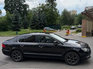 2014 Skoda Superb II Рестайлинг, чёрный, 950000 рублей, вид 4