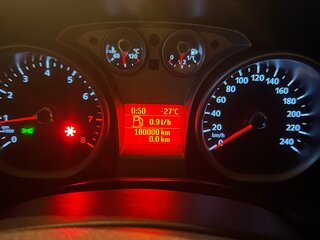 2010 Ford Focus II Рестайлинг, чёрный, 710000 рублей, вид 2