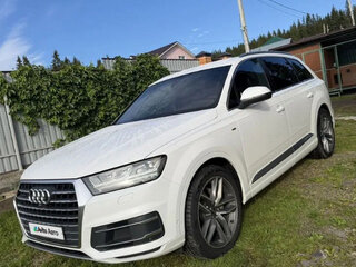 2018 Audi Q7 II (4M), белый, 4350000 рублей, вид 1