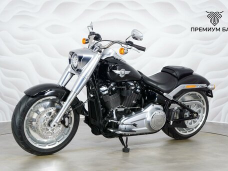 2018 Harley-Davidson Fat Boy, чёрный, 1699000 рублей, вид 3