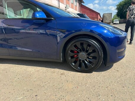 2022 Tesla Model Y Performance I, синий, 4250000 рублей, вид 2