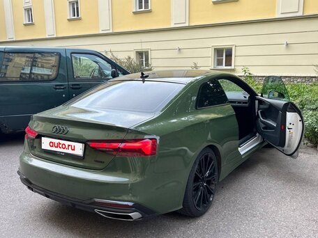 2020 Audi A5 45 TFSI II (F5) Рестайлинг, зелёный, 3350000 рублей, вид 4