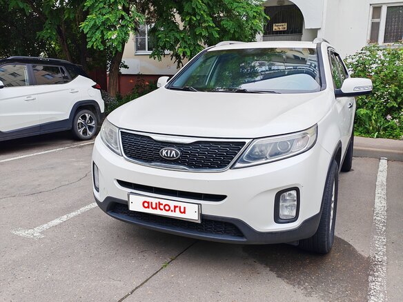 2013 Kia Sorento II Рестайлинг, белый - вид 1