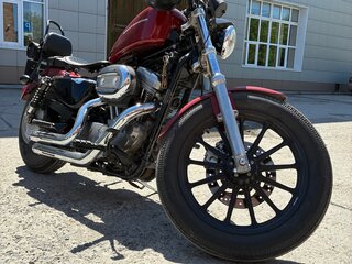 2005 Harley-Davidson Sportster 883, красный, 650000 рублей, вид 5