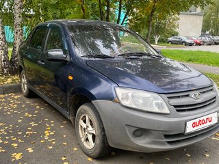 2013 Lada (ВАЗ) Granta I, синий, 180000 рублей, вид 2