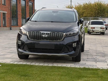 2018 Kia Sorento III Prime Рестайлинг, синий, 2950000 рублей, вид 3