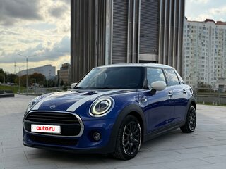 2019 Mini Hatch Cooper III (F55/F56) Рестайлинг, синий, 1750000 рублей, вид 4