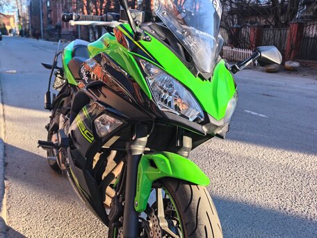 2017 Kawasaki Ninja 650, зелёный, 780000 рублей, вид 5
