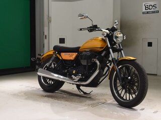 2017 Moto Guzzi V 9, жёлтый, 471000 рублей, вид 3