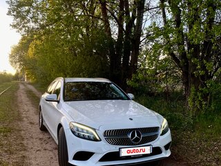 2020 Mercedes-Benz C-Класс 200 d IV (W205) Рестайлинг, белый, 2120000 рублей, вид 3