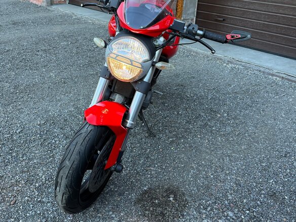 2008 Ducati Monster 696, красный, 420000 рублей - вид 11