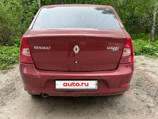 2011 Renault Logan I Рестайлинг, красный, 450000 рублей, вид 2